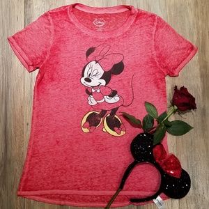 Disney Women's Large Minnie Mouse Tee Shirt